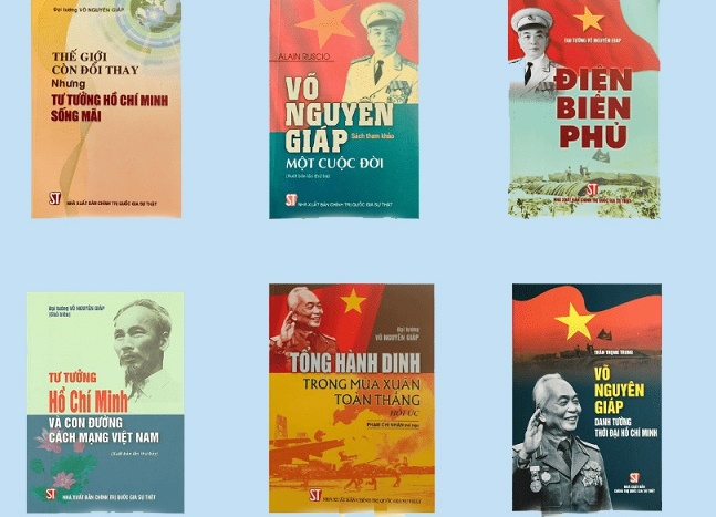 Phát hành, tái bản sách hay về Đại tướng Võ Nguyên Giáp